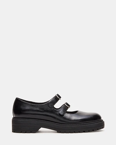 ALBA BLACK LEATHER
