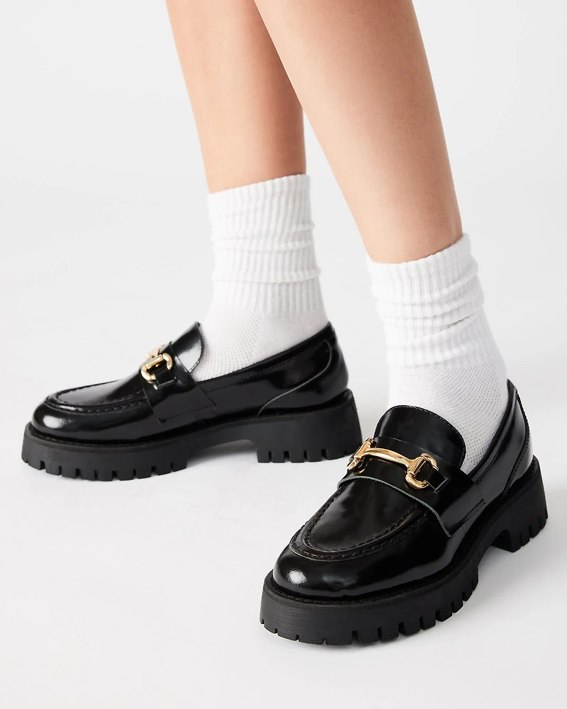 LANDO BLACK LEATHER
