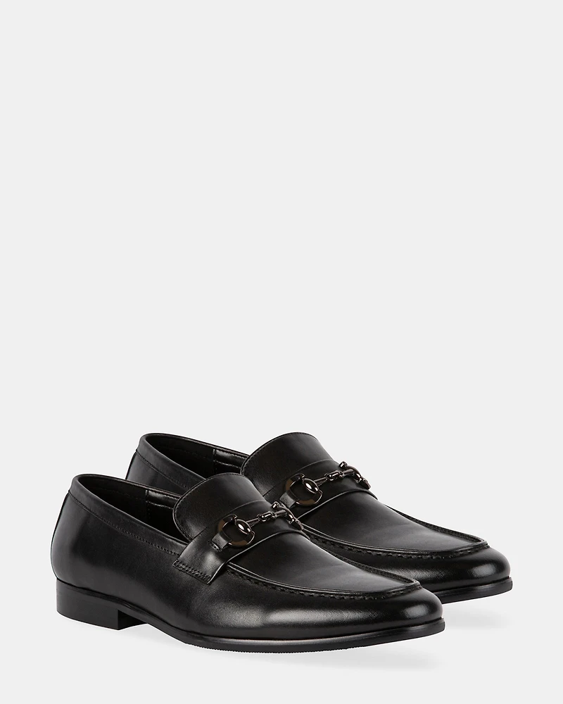 LEDGER BLACK LEATHER