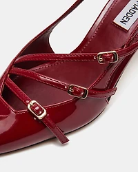 LIANA BURGUNDY PATENT