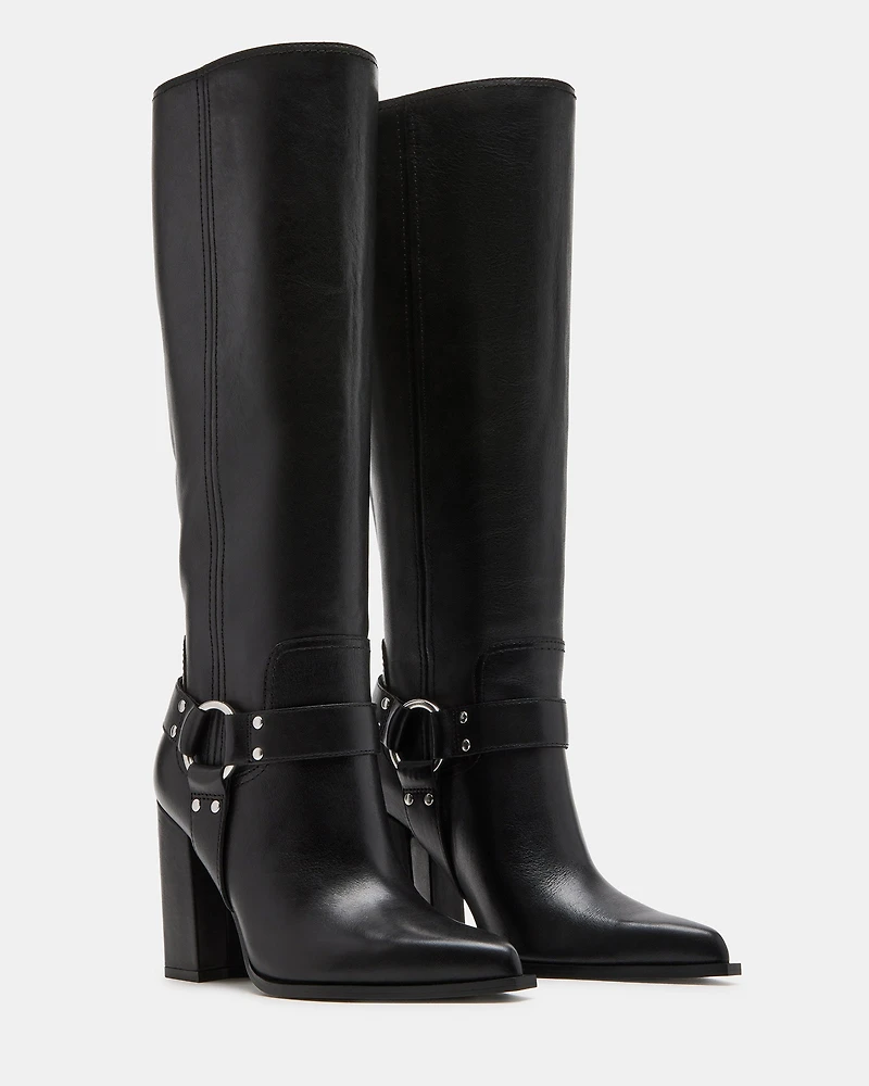 LOLLY BLACK LEATHER