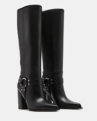 LOLLY BLACK LEATHER
