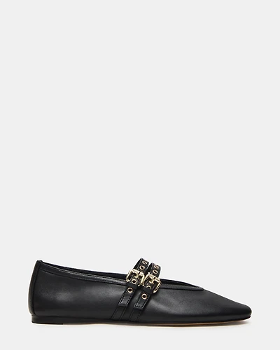 LYDIAA BLACK LEATHER