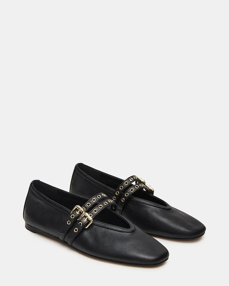 LYDIAA BLACK LEATHER