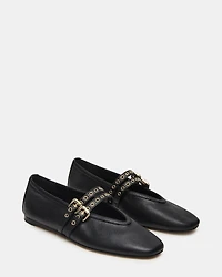 LYDIAA BLACK LEATHER