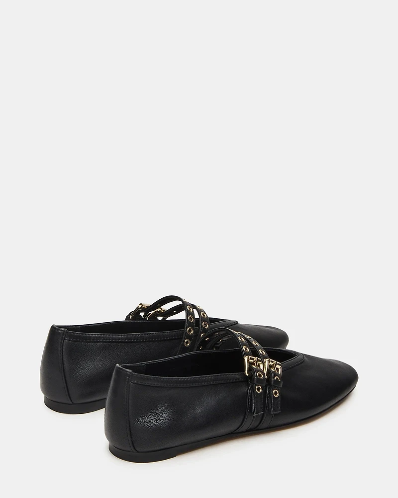 LYDIAA BLACK LEATHER