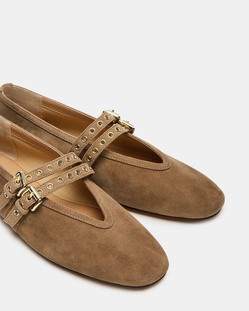 LYDIAA TAUPE SUEDE