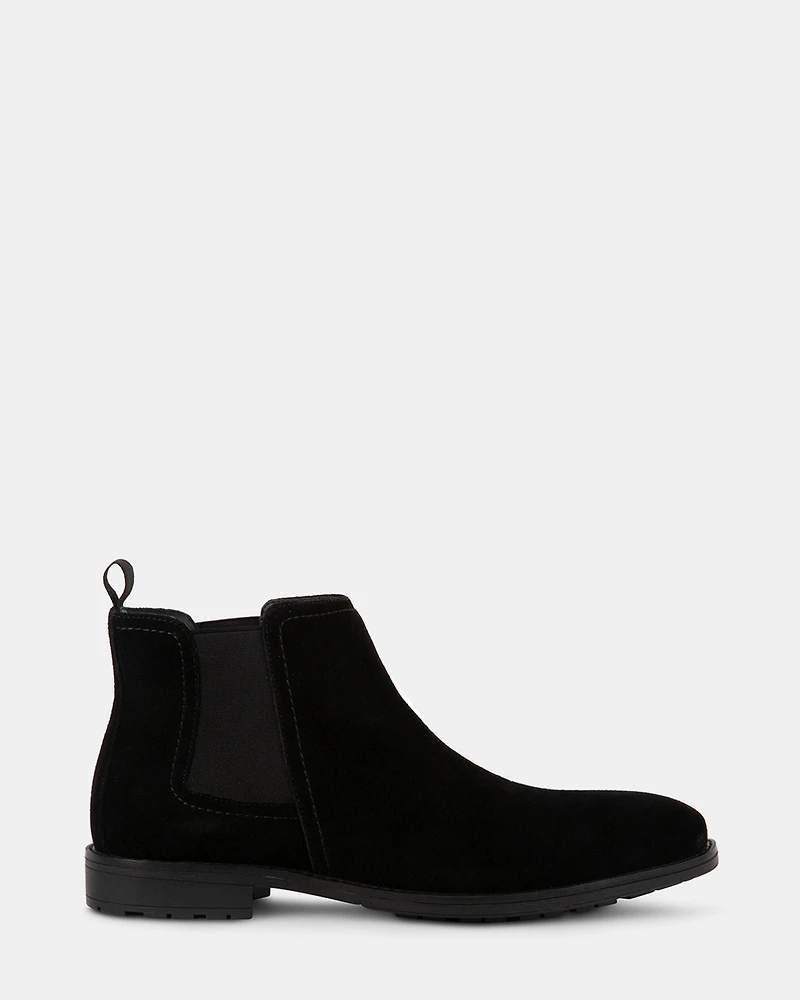 LYNARD BLACK SUEDE