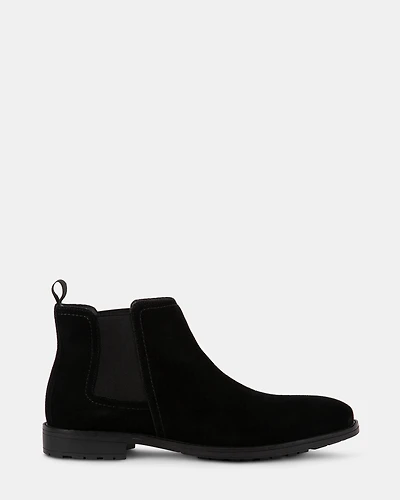 LYNARD BLACK SUEDE