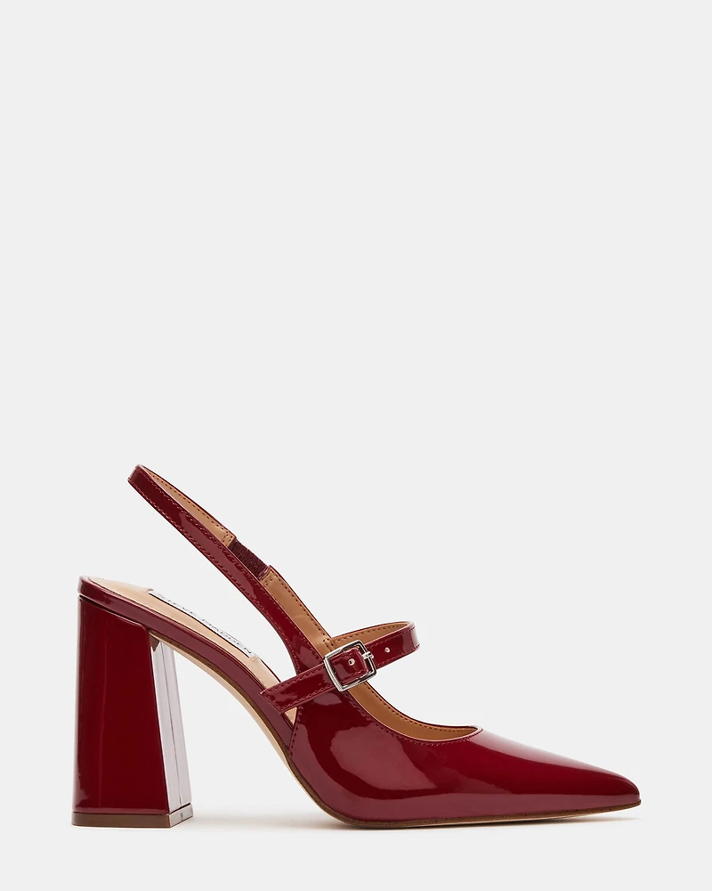 MAEGAN BURGUNDY PATENT