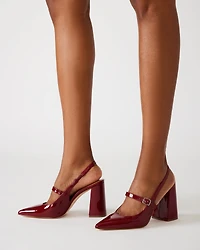 MAEGAN BURGUNDY PATENT