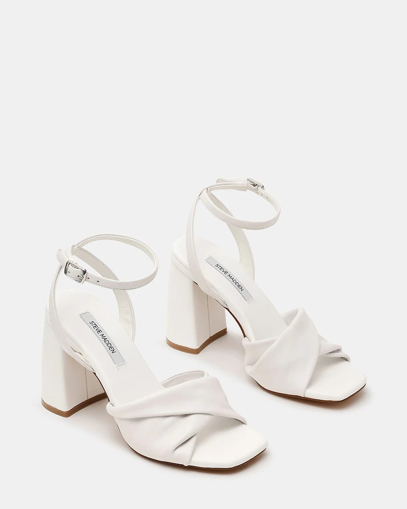 MANDYY WHITE LEATHER