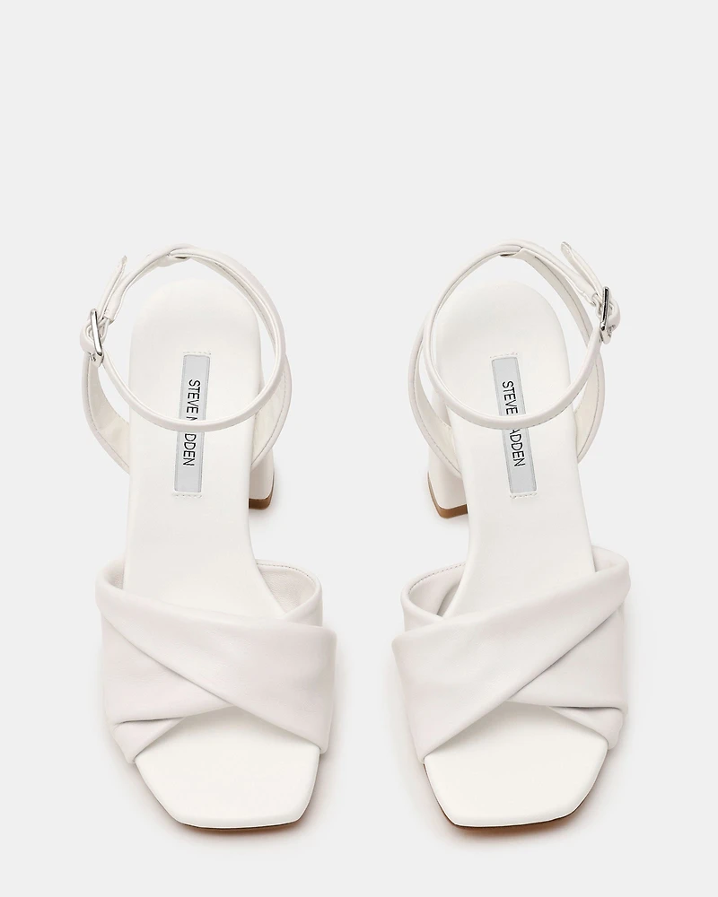 MANDYY WHITE LEATHER