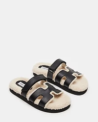 MAYVEN-F BLACK LEATHER
