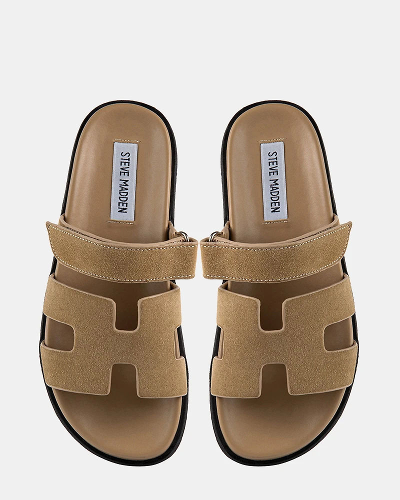 MAYVEN TAUPE SUEDE