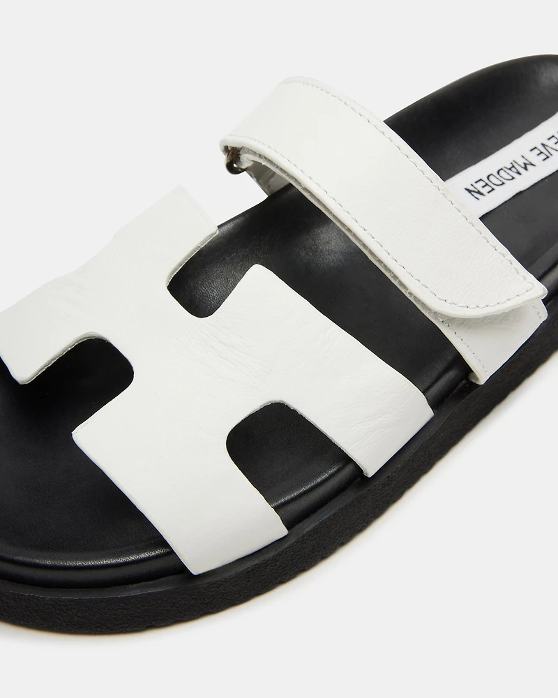 MAYVEN WHITE LEATHER