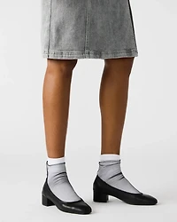 MOLLIE BLACK LEATHER