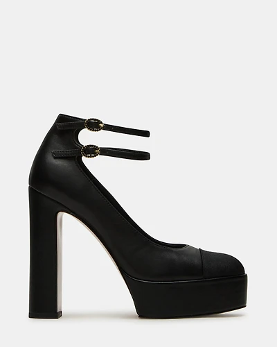 PEYTONN BLACK LEATHER