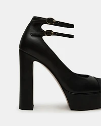 PEYTONN BLACK LEATHER