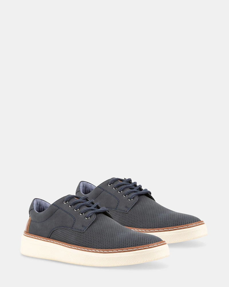 P-OXFORD NAVY NUBUCK