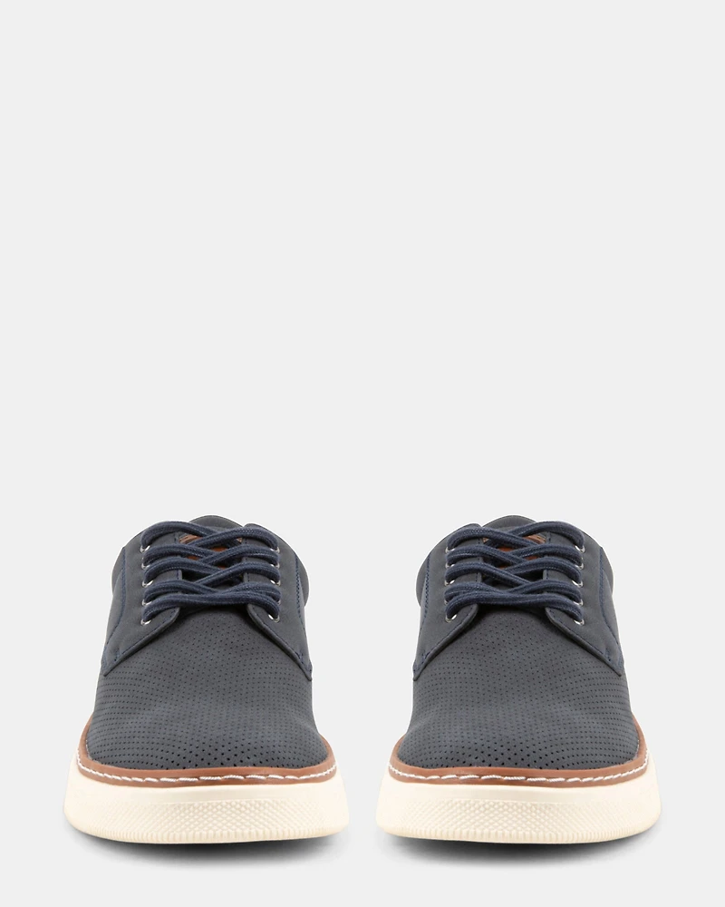 P-OXFORD NAVY NUBUCK