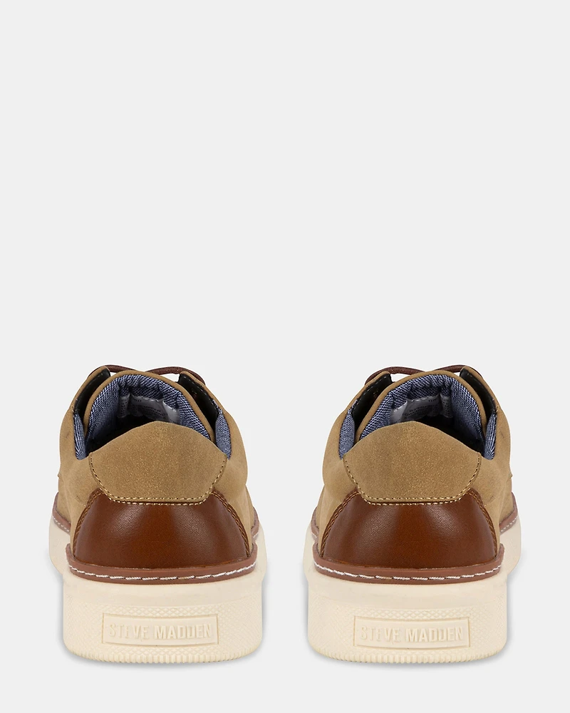 P-OXFORD TAUPE NUBUCK