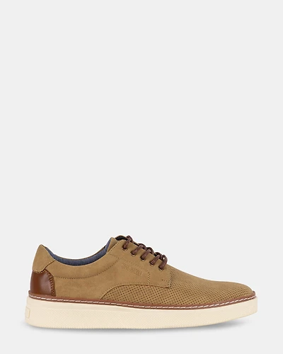 P-OXFORD TAUPE NUBUCK