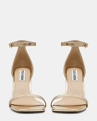 PIKED GOLD LEATHER