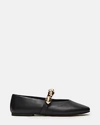 POPPIN BLACK LEATHER