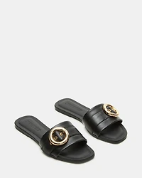 REEFF BLACK LEATHER