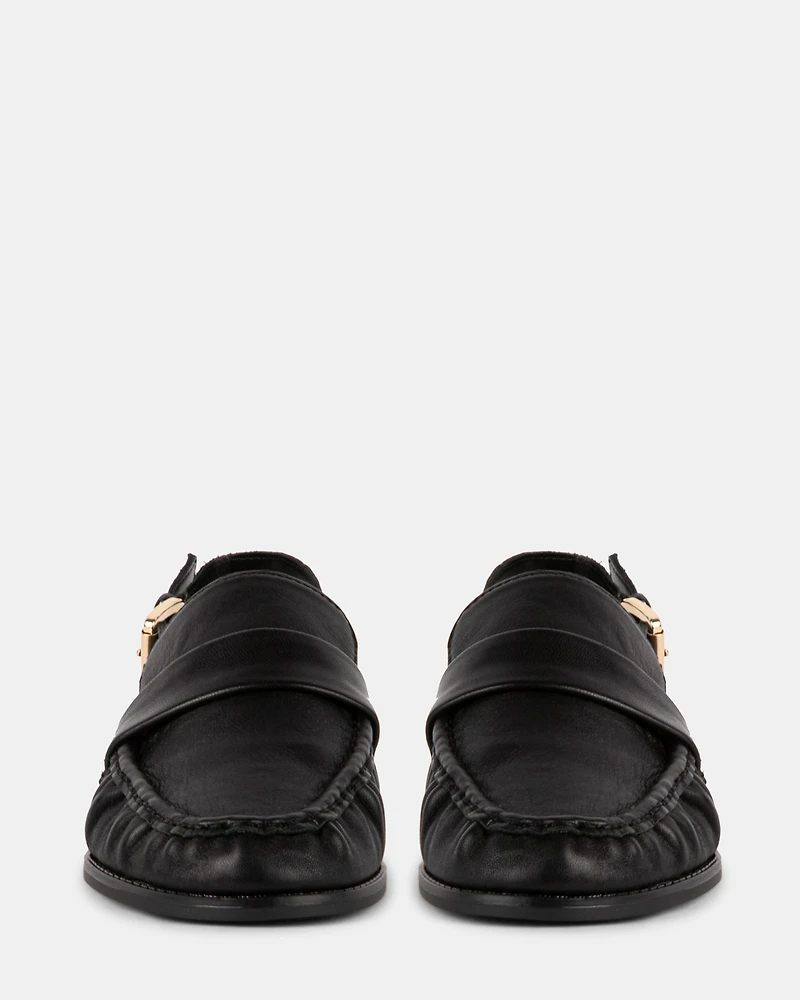 REEVES BLACK LEATHER
