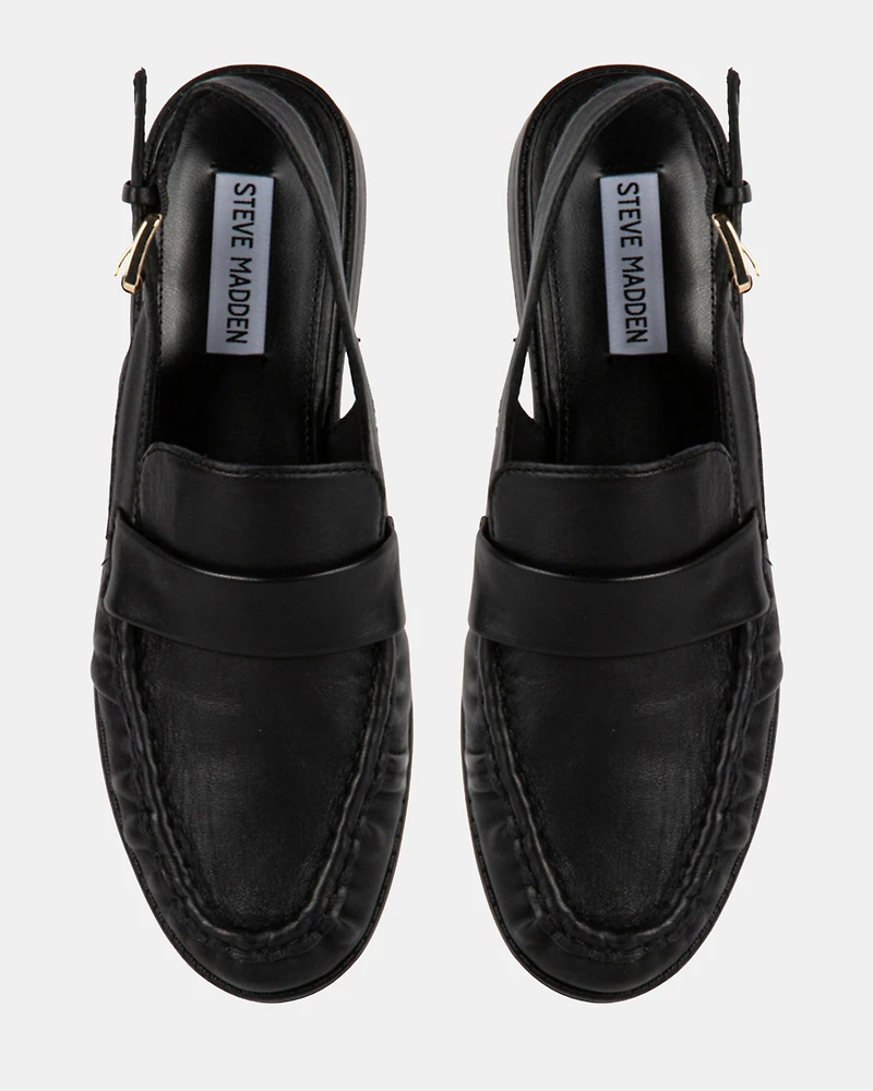 REEVES BLACK LEATHER