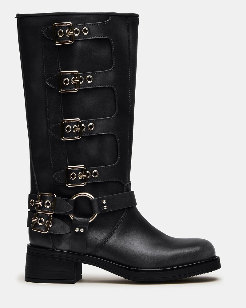 ROCKYY-W BLACK LEATHER