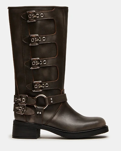 ROCKYY-W BROWN LEATHER