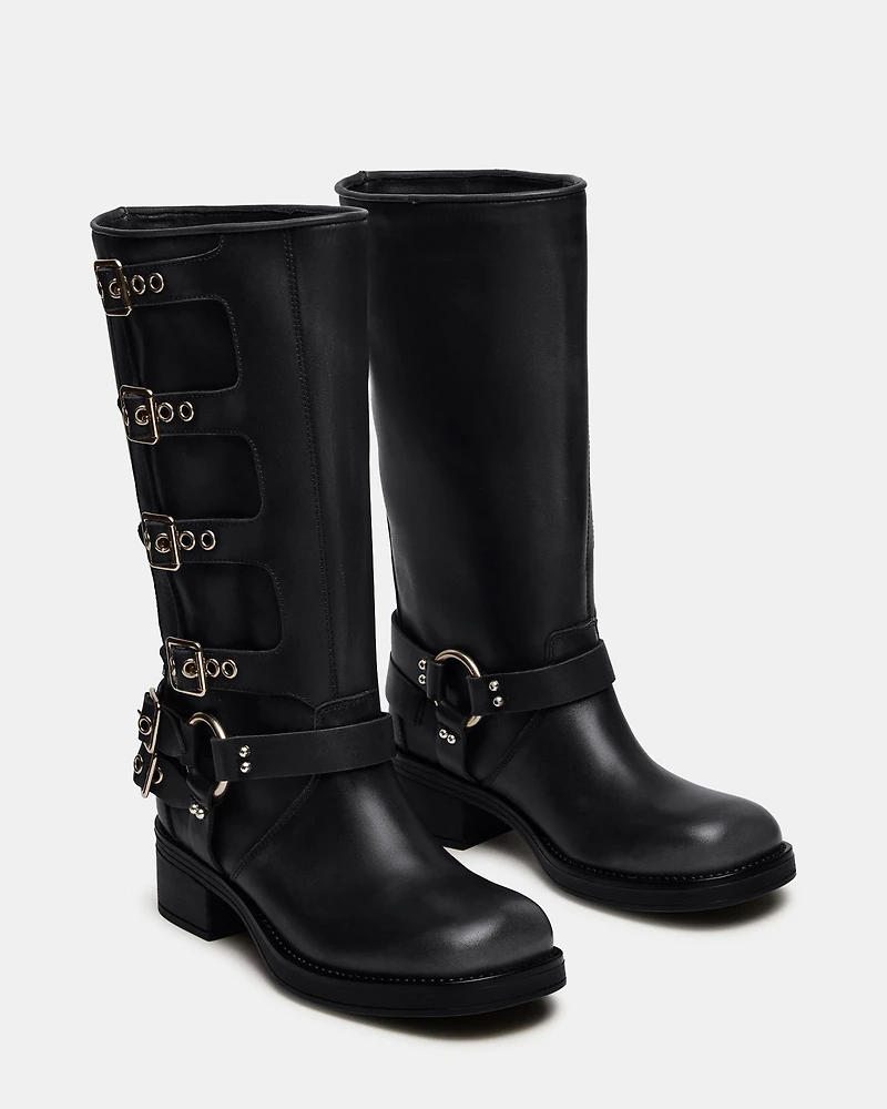 ROCKYY-W BLACK LEATHER