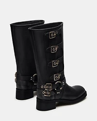 ROCKYY-W BLACK LEATHER