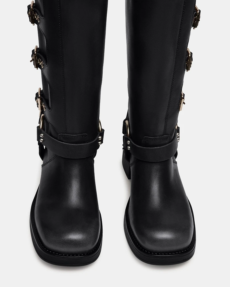 ROCKYY-W BLACK LEATHER