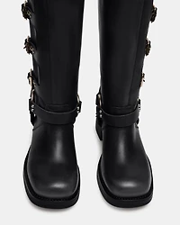 ROCKYY-W BLACK LEATHER