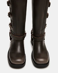 ROCKYY-W BROWN LEATHER