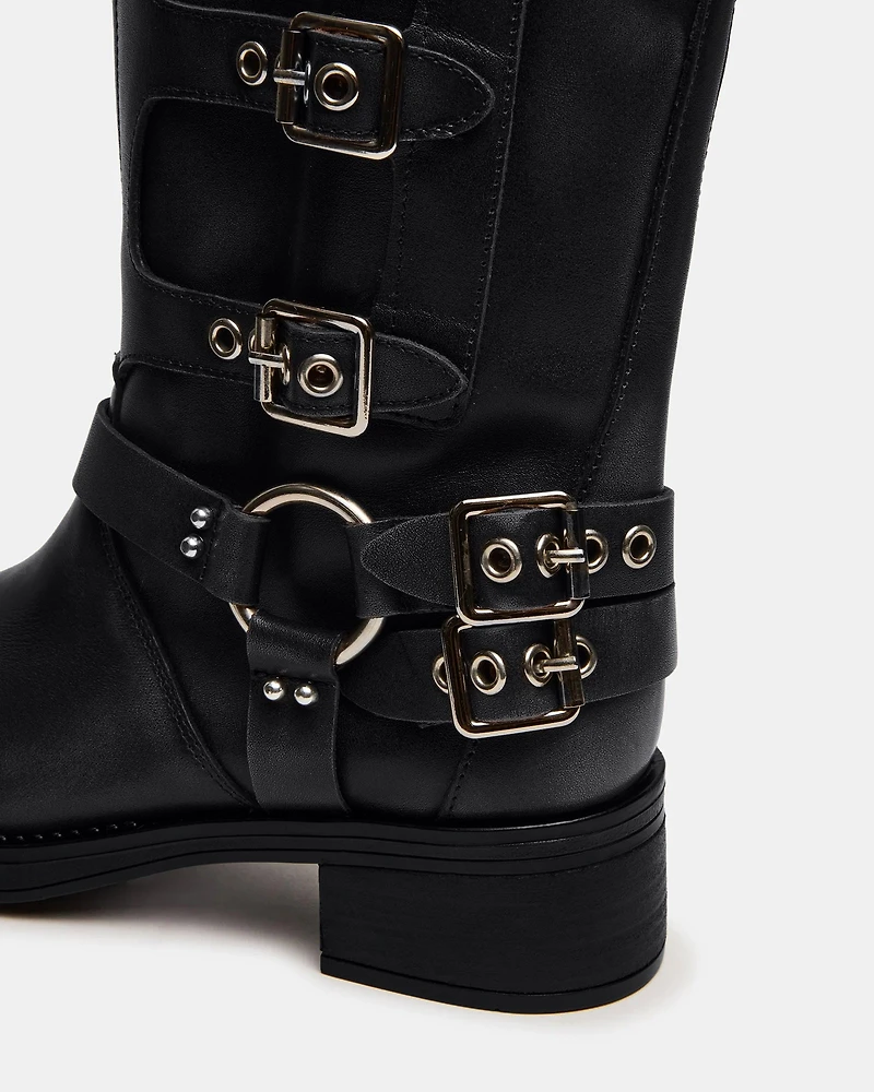 ROCKYY-W BLACK LEATHER
