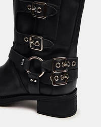 ROCKYY-W BLACK LEATHER