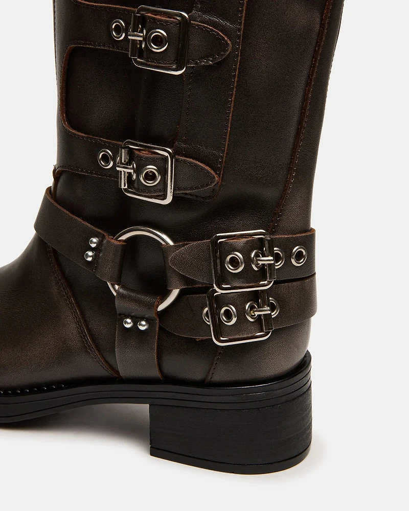 ROCKYY-W BROWN LEATHER