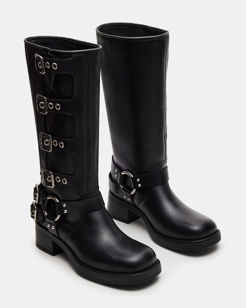 ROCKYY BLACK LEATHER