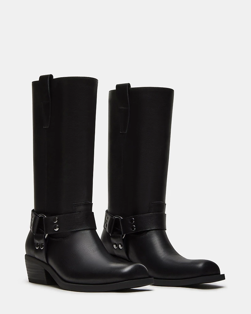 RUSKIN BLACK LEATHER