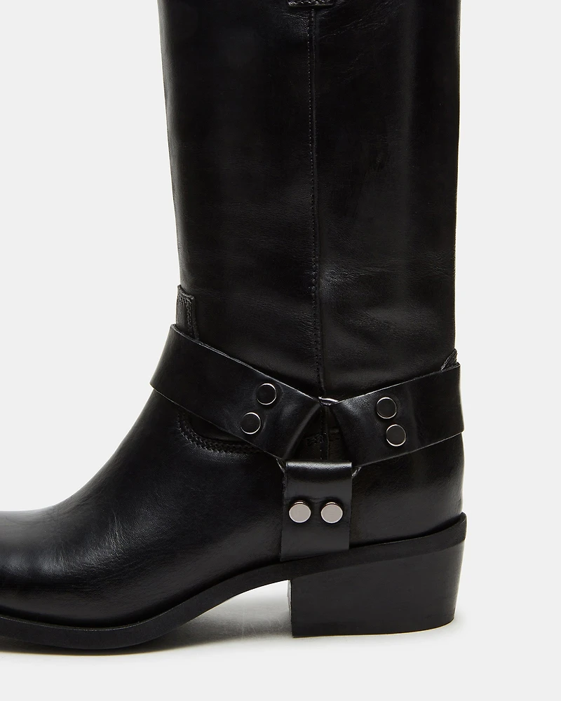 RUSKIN BLACK LEATHER