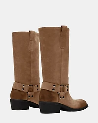 RUSKIN TAUPE SUEDE
