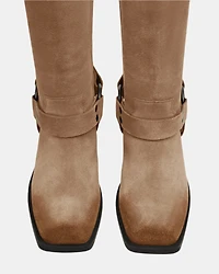 RUSKIN TAUPE SUEDE