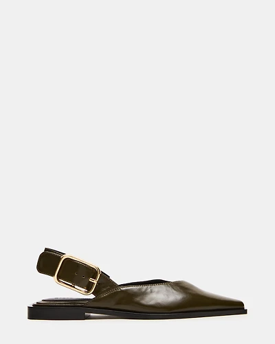 SHAY OLIVE LEATHER