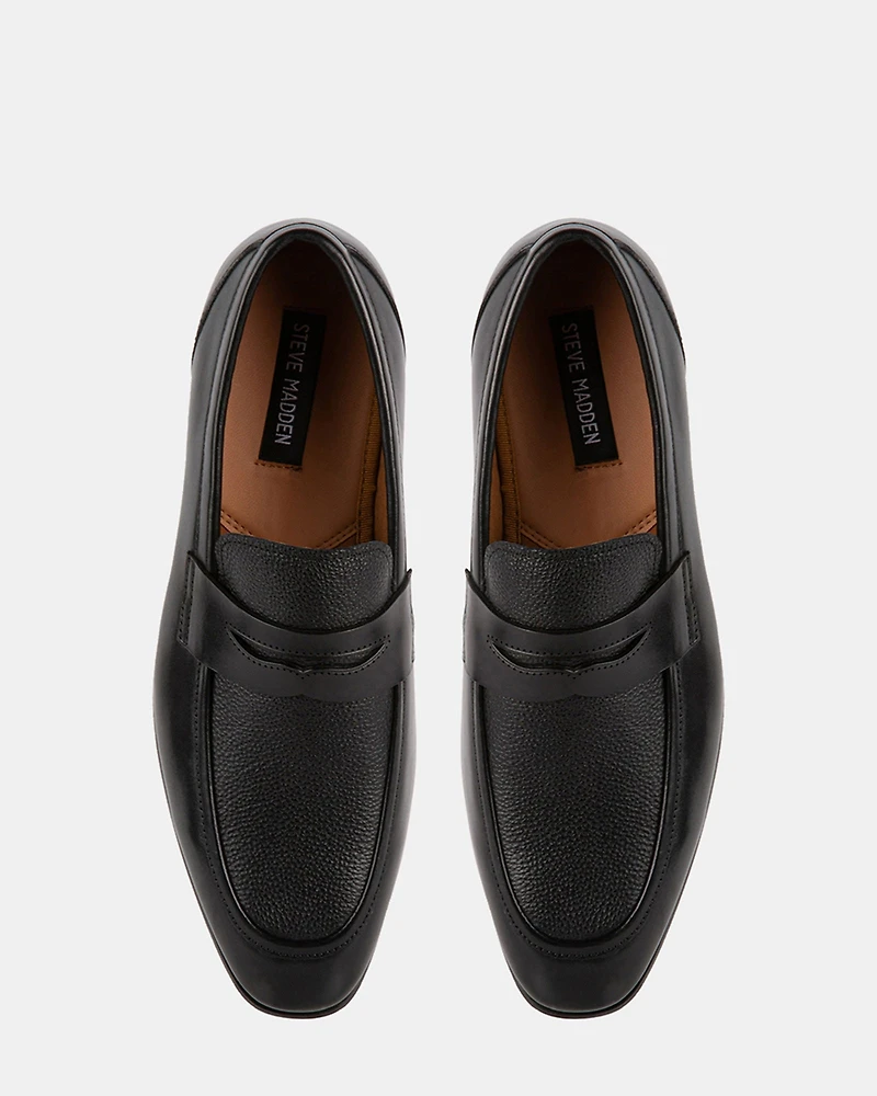 TAVER BLACK LEATHER