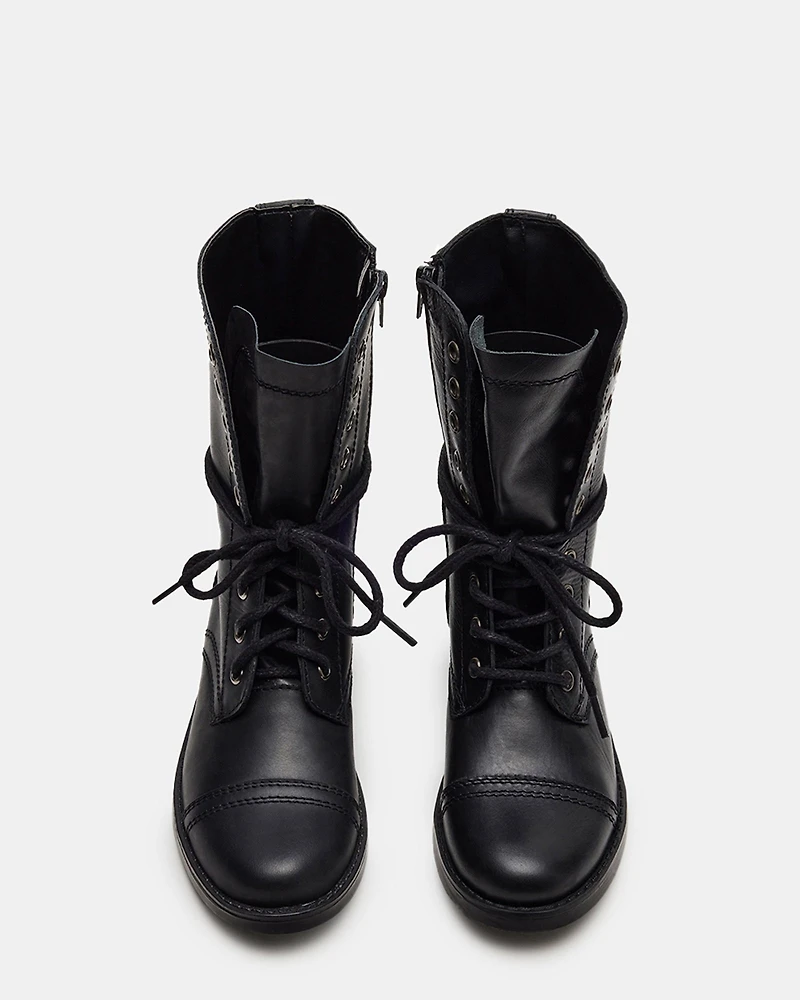 TROOPA3.0 BLACK LEATHER